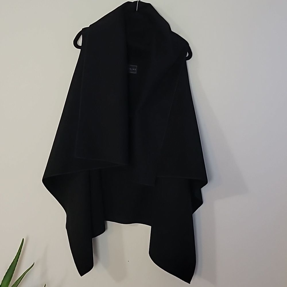 Made n Line draped open front vest